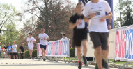 Studenti běhali po parcích