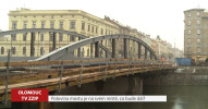 Polovina mostu je usazena