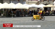 Balíky v centru doručují elektrokola
