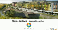 Stavba Galerie Šantovka