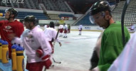 Hokejisté Mory Olomouc na ledě