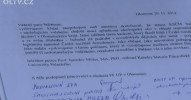Petici proti komunistům předali v Olomouci