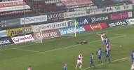 Brankař Zdeněk Zlámal, Jan Schulmeister a trenéři hodnotí utkání  Sigma -Slavia /TV ZZIP/