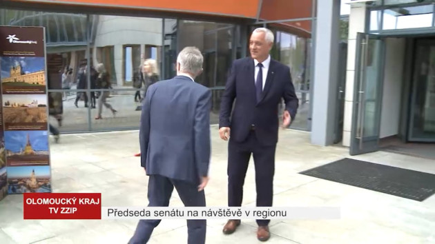 Předseda senátu na návštěvě v kraji